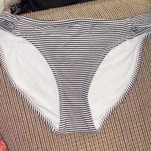 black and white striped bottoms